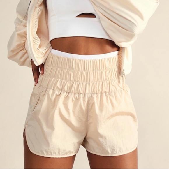Free People Movement Pink Women's Athletics Shorts - Picture 6 of 6